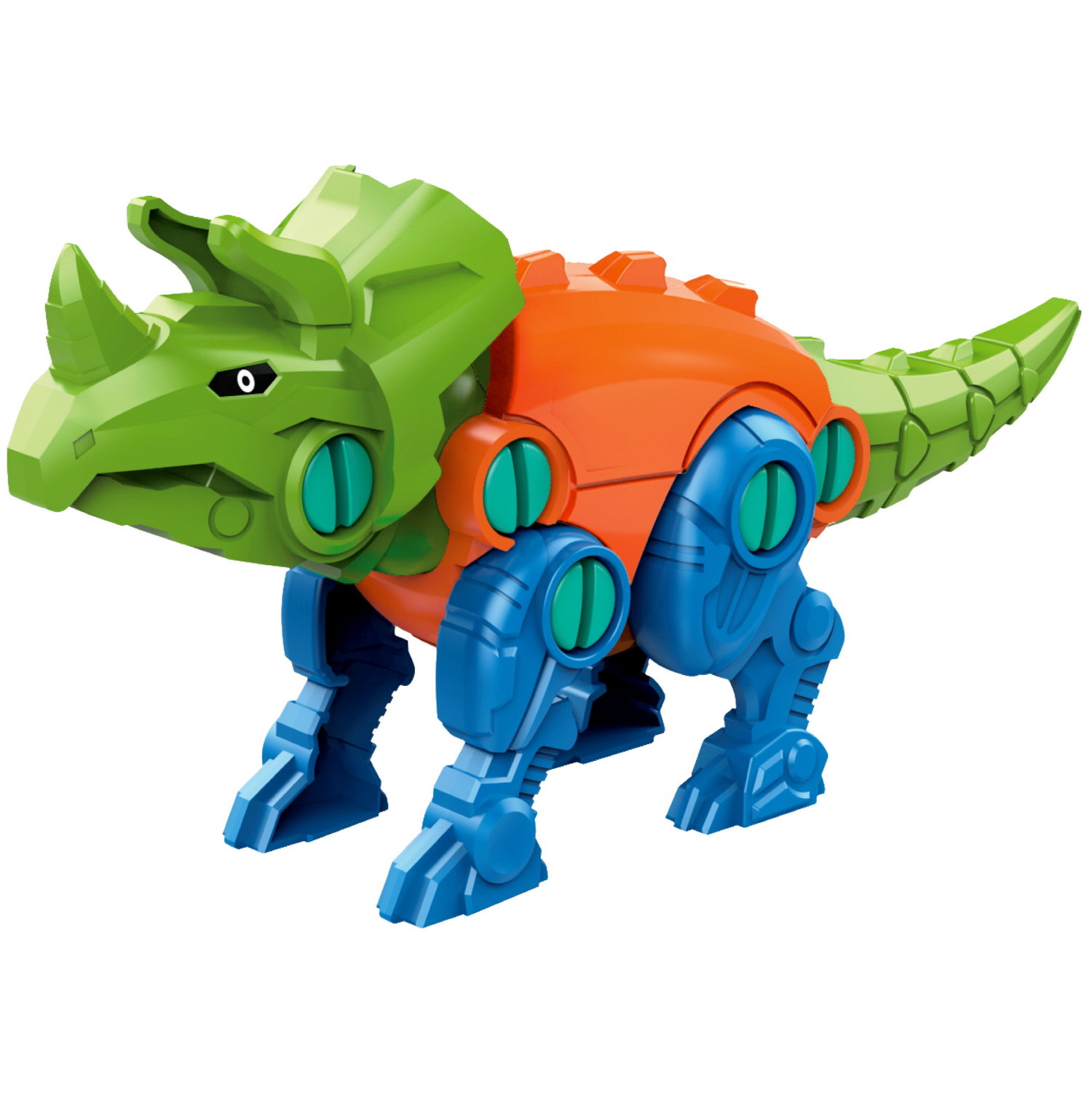 Трансботы 1TOY Зоотехника «Динофайтер», 5 видов, собираются в робота