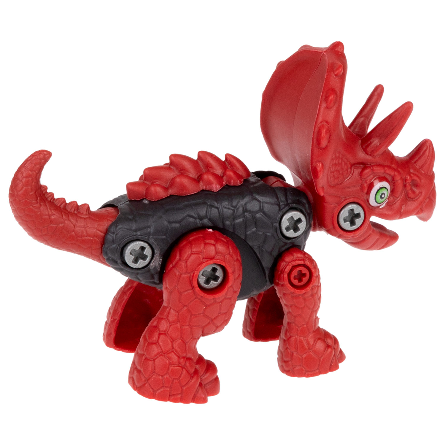 Конструктор 1TOY Динопарк "Клетка с динозавром", с отверткой, винтовой