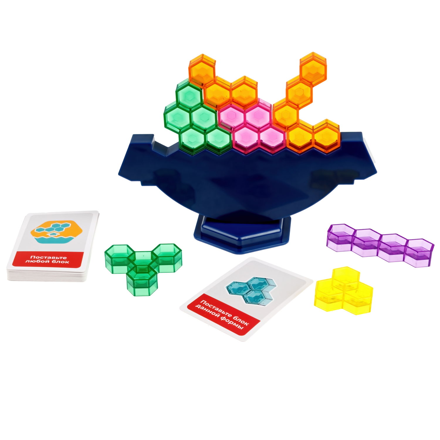 Настольная логическая игра 1TOY IQ Тренинг Умная башня