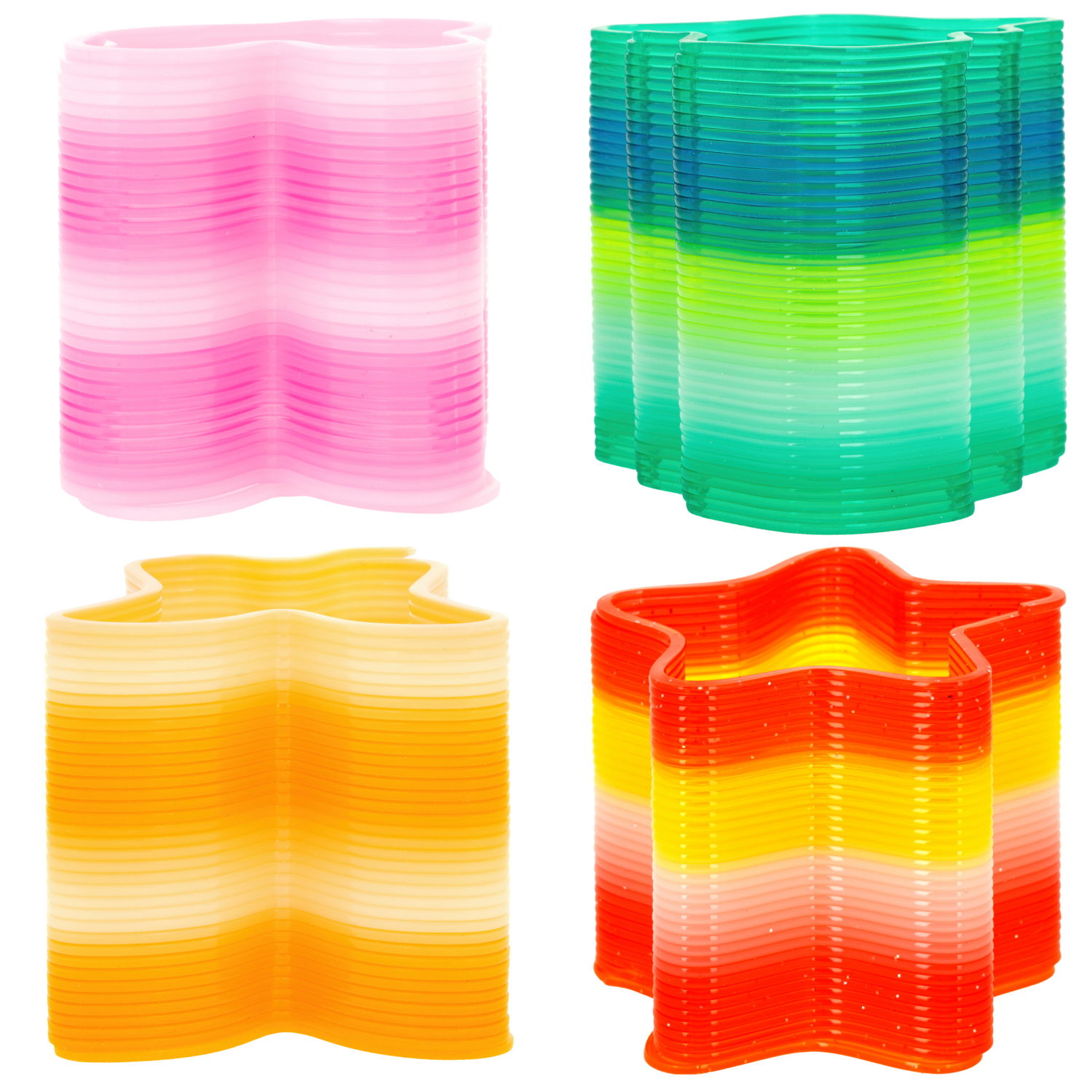 Пружинка радуга 1TOY «Радуга-дуга», 4 вида в ассортименте