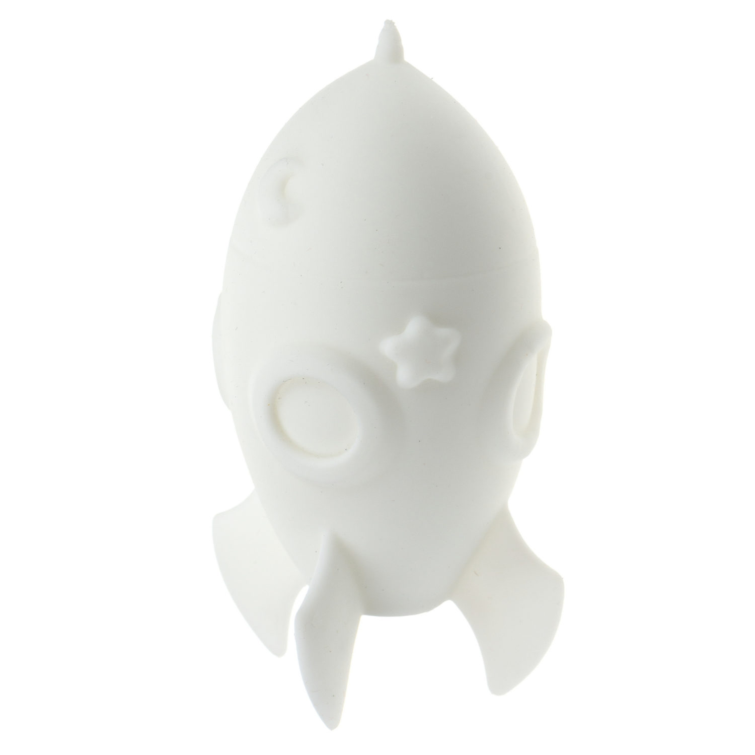 Антистресс-игрушка для рук 1TOY Крутой замес Ракета, жмякалка, мялка, 11 см, 6 цветов в ассортименте