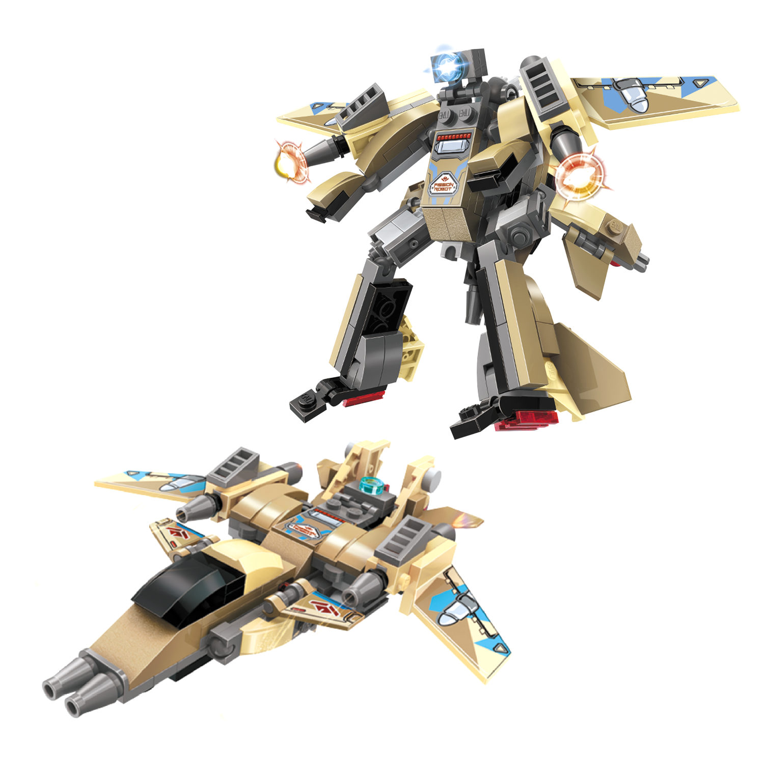 Конструктор  Трансформер BLOCKFORMERS "Терра-транскоммандер" Cерия TRANS CONNECTOR, 6 видов на выбор