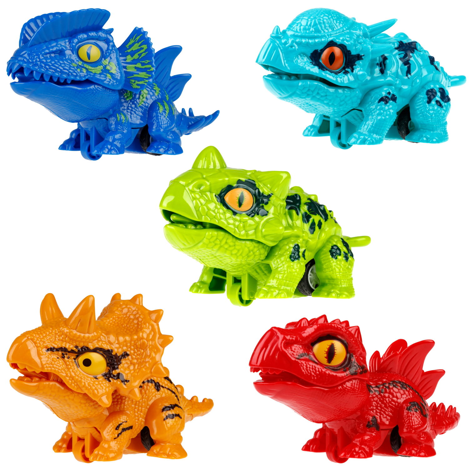 1Toy Динопарк "Мими заврики" (д/б 6 шт., в асс. 6 видов, коробка)