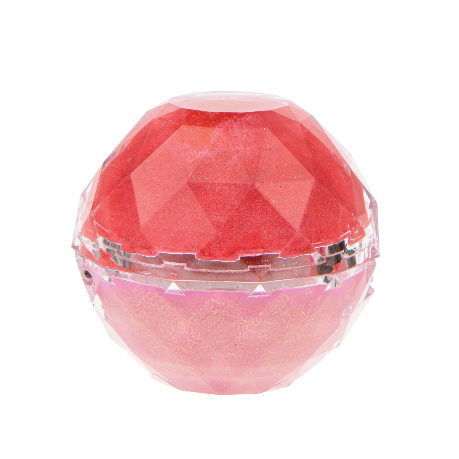 Блеск для губ с ароматом конфет Lukky Даймонд, 2 цвета: конфетно-розовый и бледно-розовый, бальзам для губ увлажняющий, 10 г