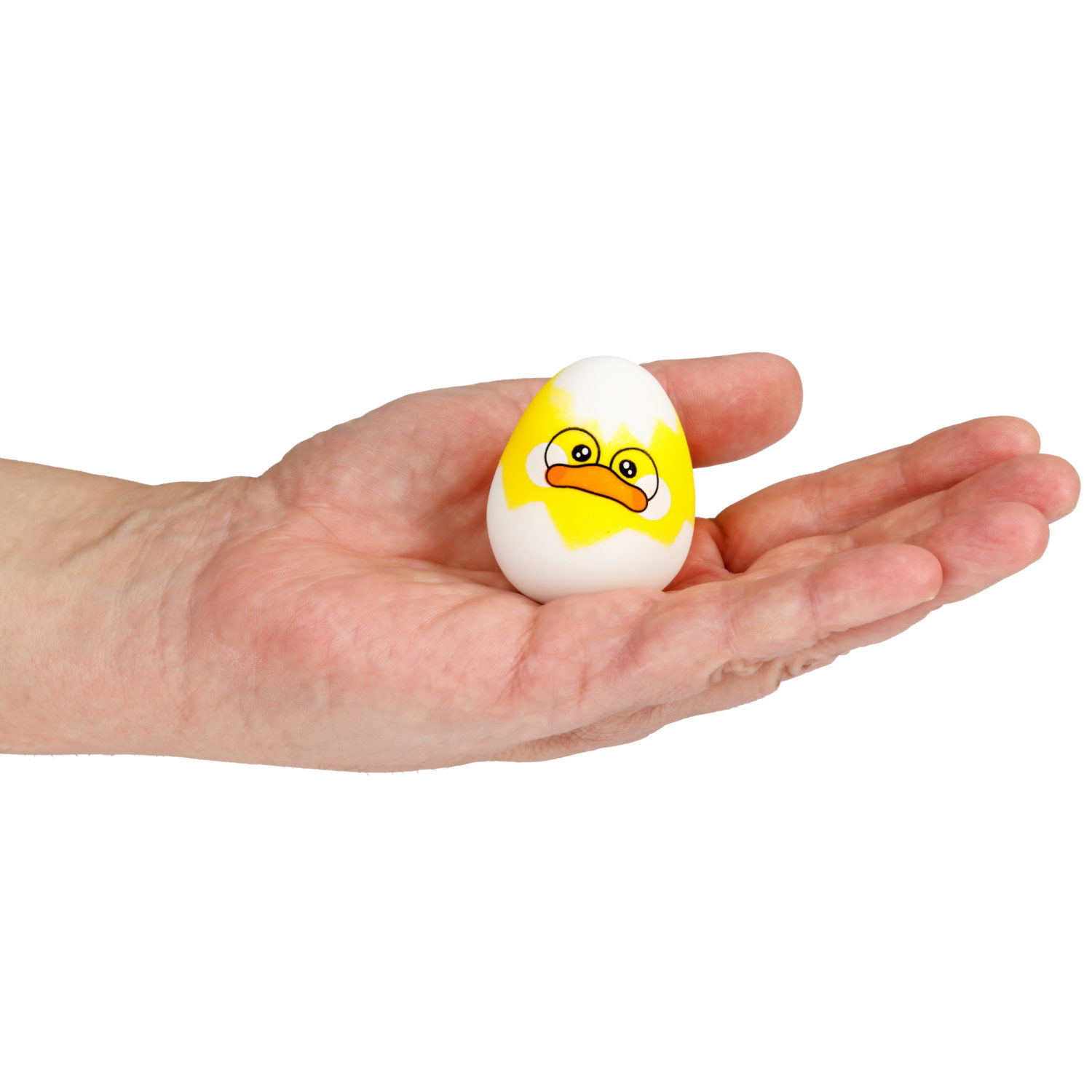 Игрушка-антистресс 1TOY Крутой замес Залиплющ, Яйца вкрутую, 5,5*4,5*4 см