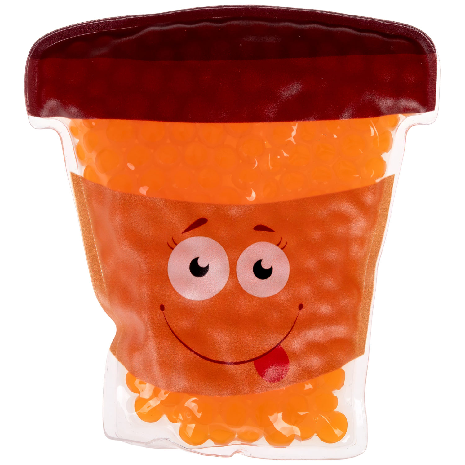 Акватубики переливайка 1TOY «Фаст Фуд» скользун с водой внутри, антистресс для рук, жмякалка, 10 видов в ассортименте