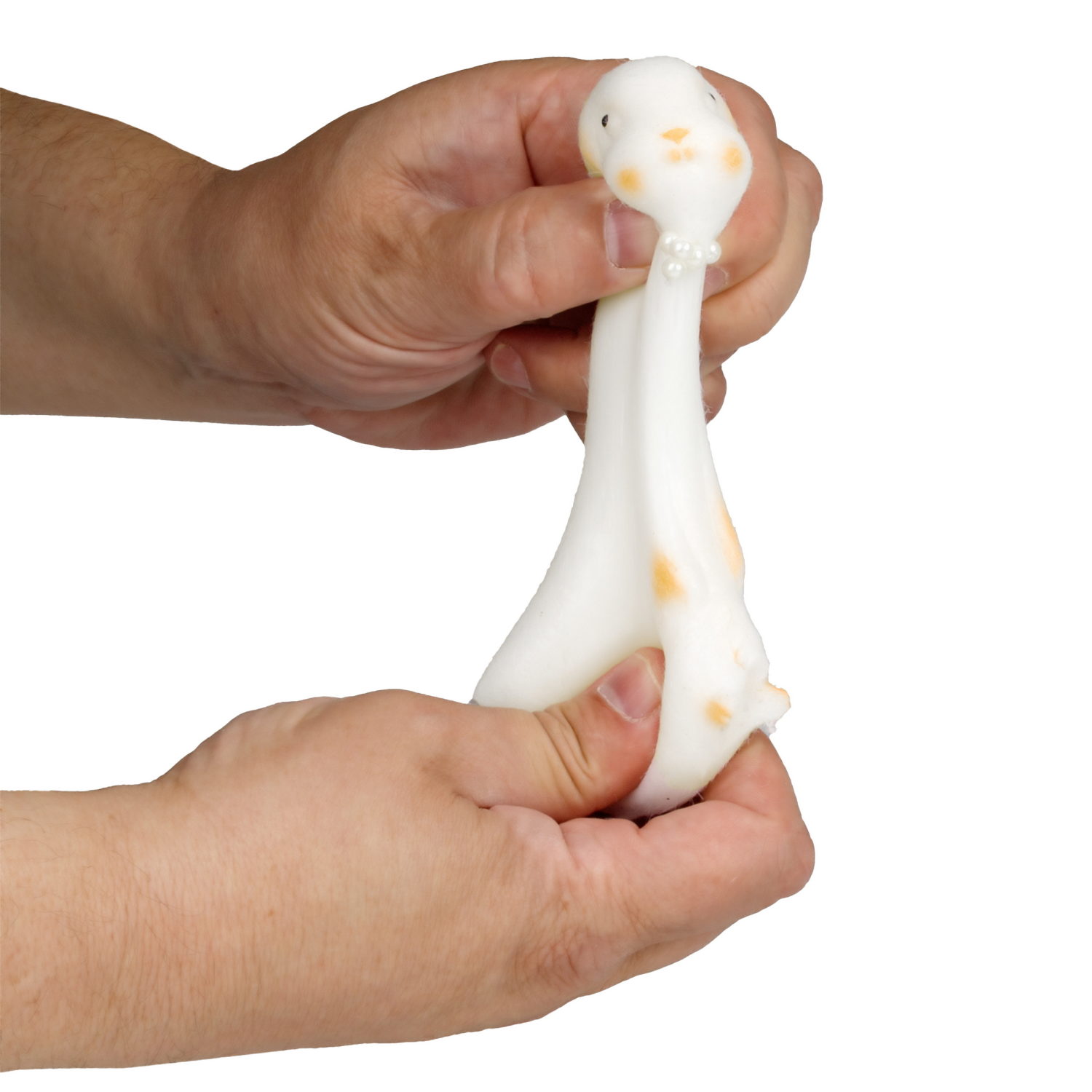 Таба сквиш 1TOY Крутой замес Пушок кролик, 8х6х4 см