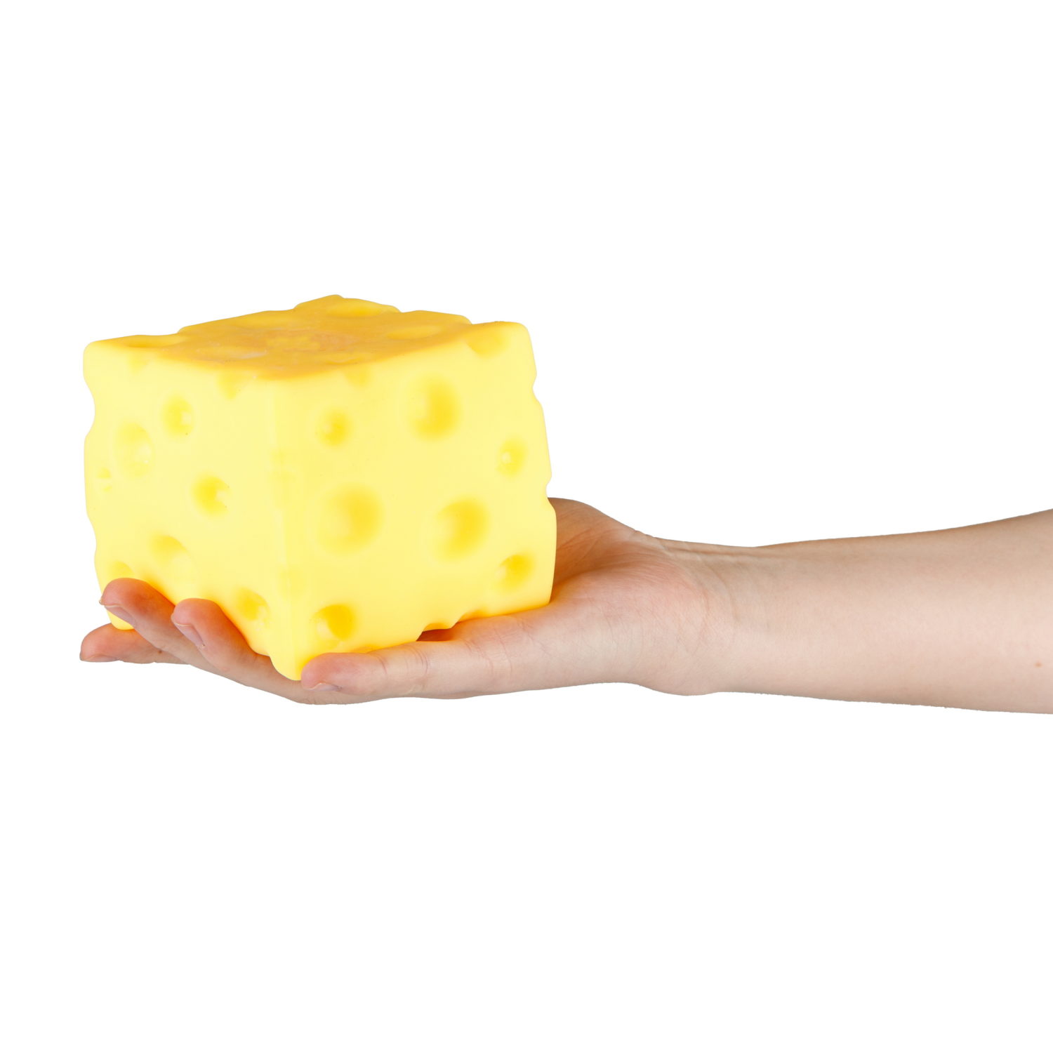 1toy Крутой замес сыр в форме куба, 10см