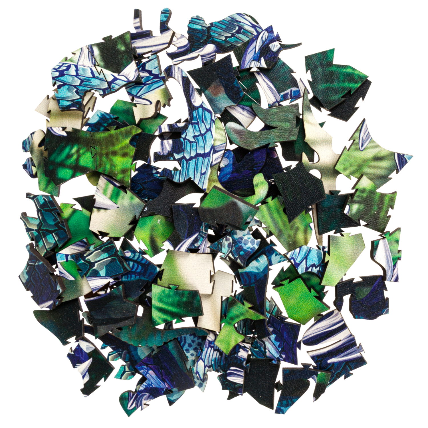 Деревянные пазлы Collection Dinosaurs Динозавр Гастония, 110 деталей, 28,5х18 см, 7+