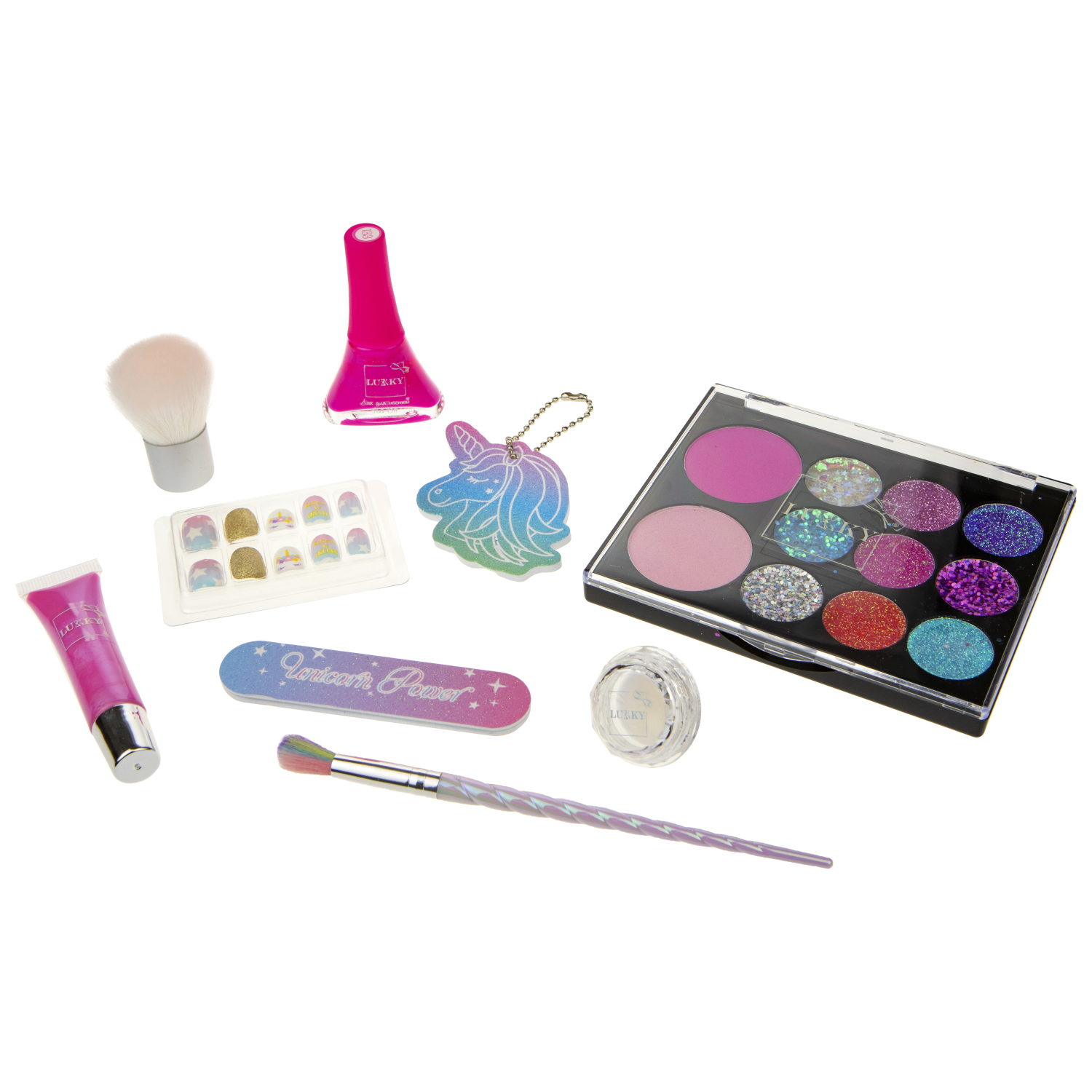 LUKKY Набор Бьюти-дизайн в чемоданчике "Единорог"