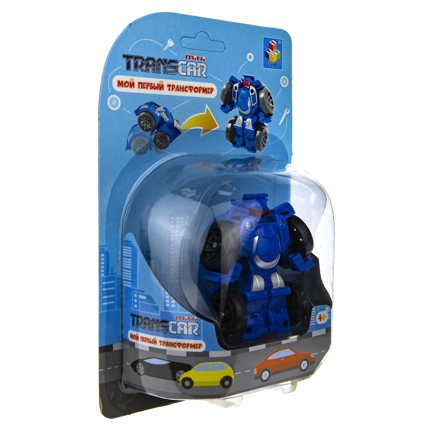 Трансформер 1TOY "Мой первый трансформер" Суперкар