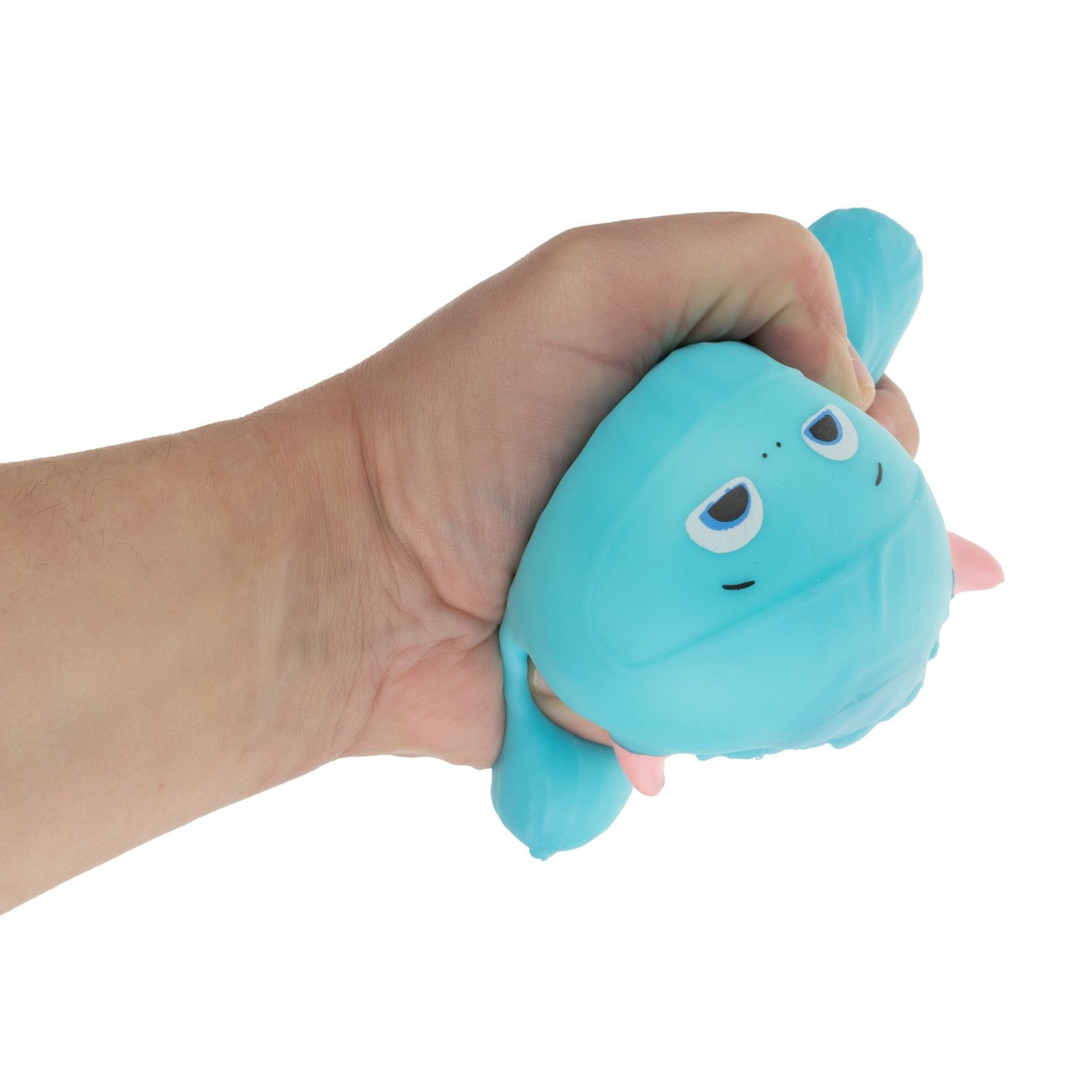 Антистресс-игрушка для рук 1TOY Крутой замес Йети тянущийся снежный человек, жмякалка, мялка, 4 цвета в ассортименте, 12 см