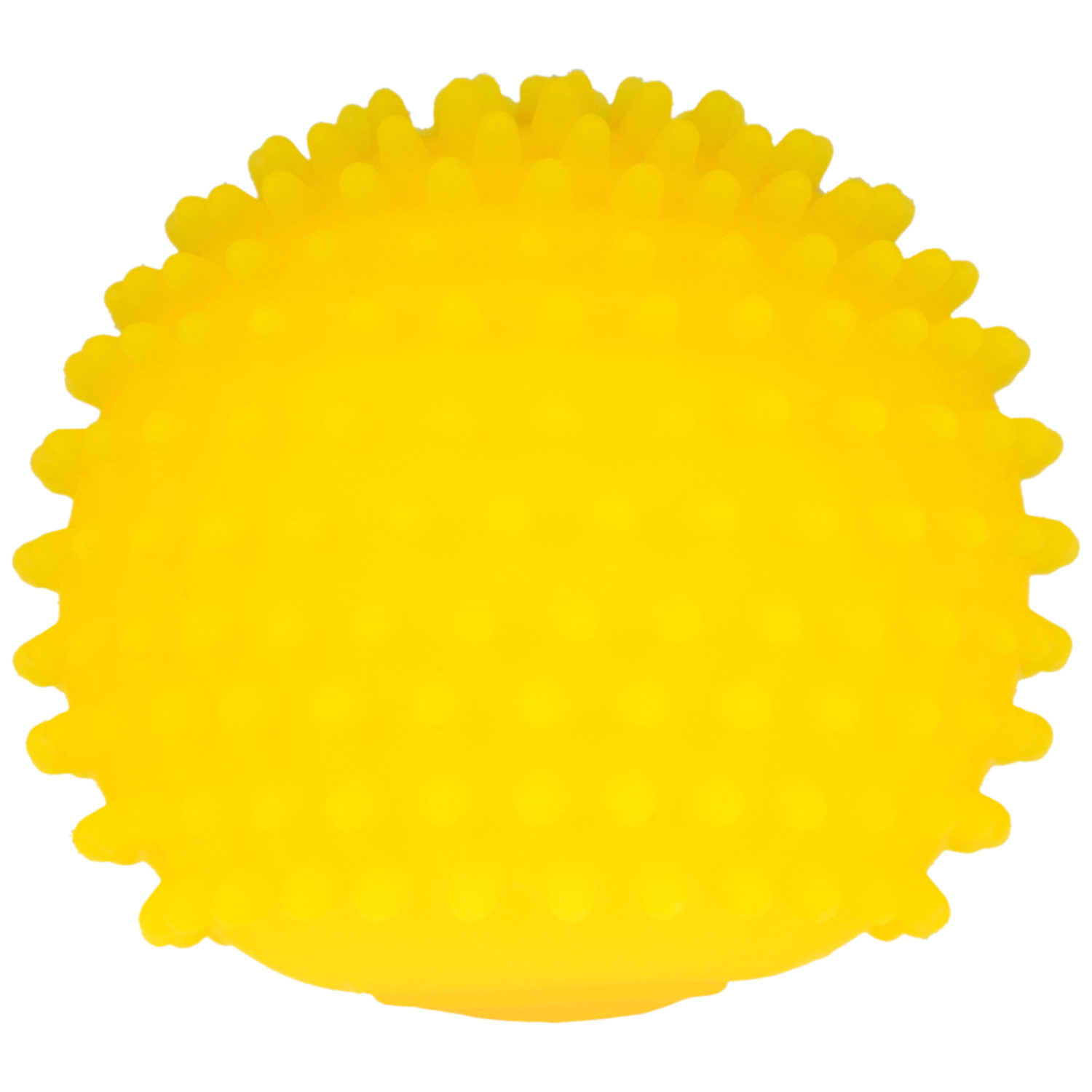 Игрушка-антистресс для рук 1TOY Крутой замес Колючка, желтая, 5 см