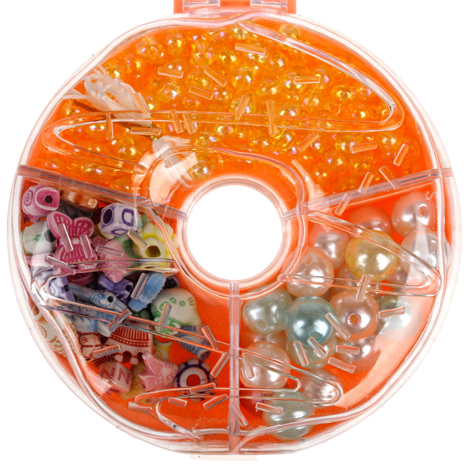 Игровой набор для создания украшений в упаковке пончик, в ассортименте