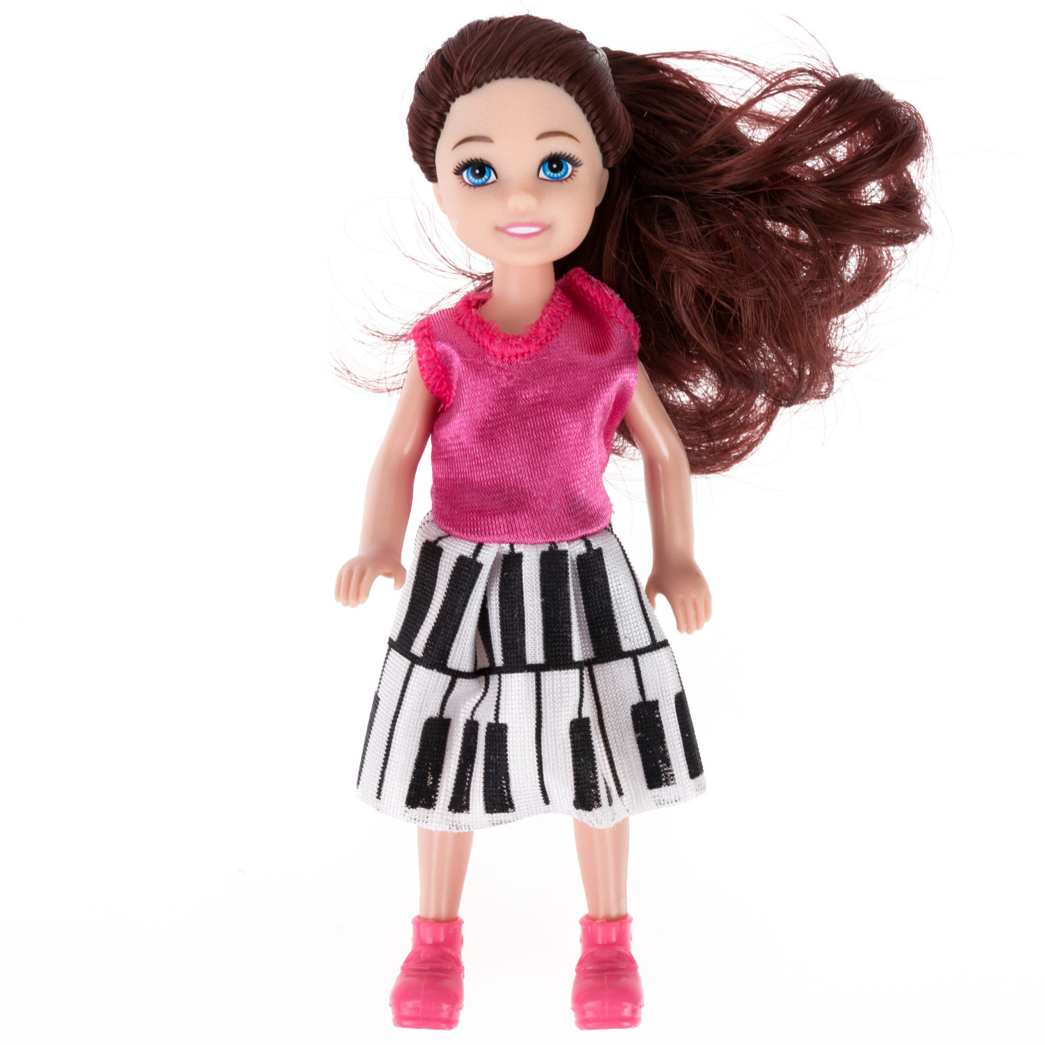 Кукла Alisa Little Love 15,2 см, брюнетка, с платьем