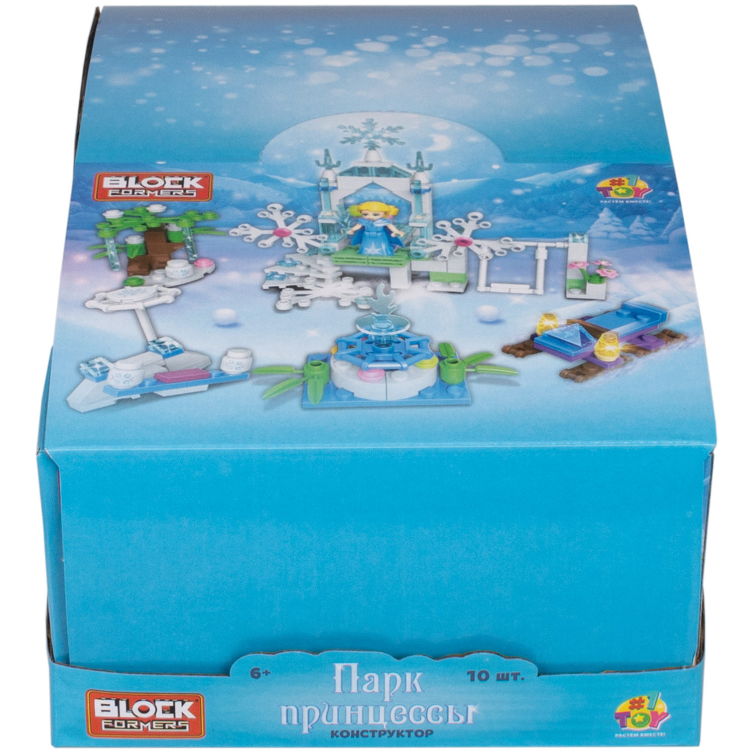 1TOY конструктор Blockformers "Парк принцессы", в ассортименте 10 видов