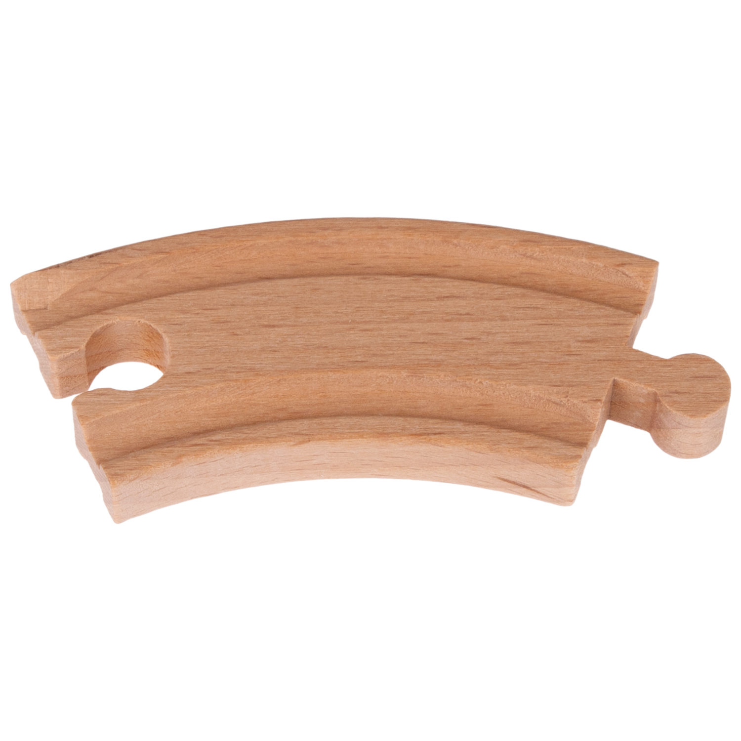 Деревянная железная дорога 1TOY GOODOK в коробке-трансформере, 56 элементов