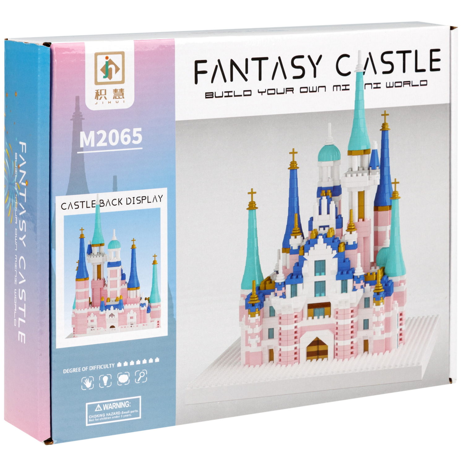 Конструктор из миниблоков 1TOY Blockformers "Замок", 948 деталей