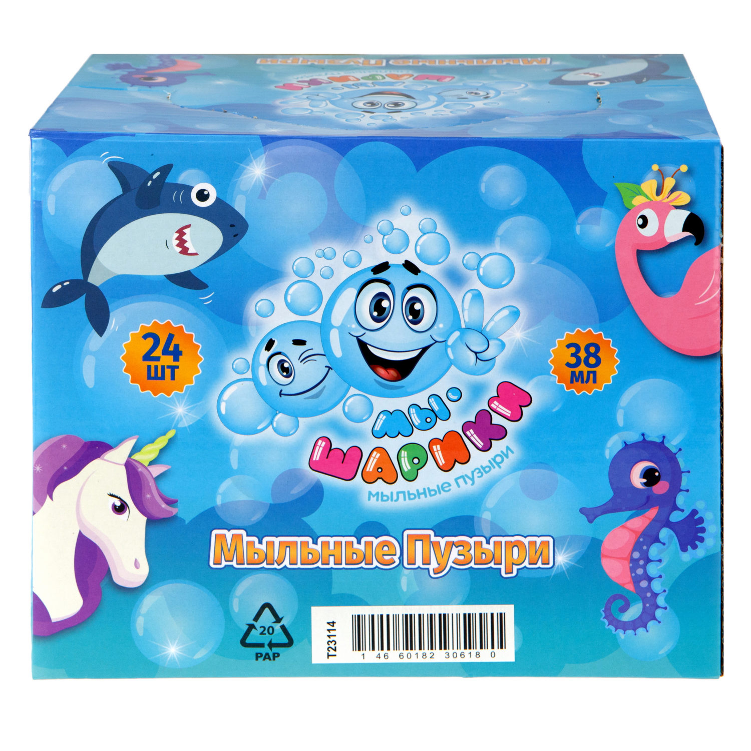 Мыльные пузыри 1TOY Мы-шарики! Утка, 38 мл