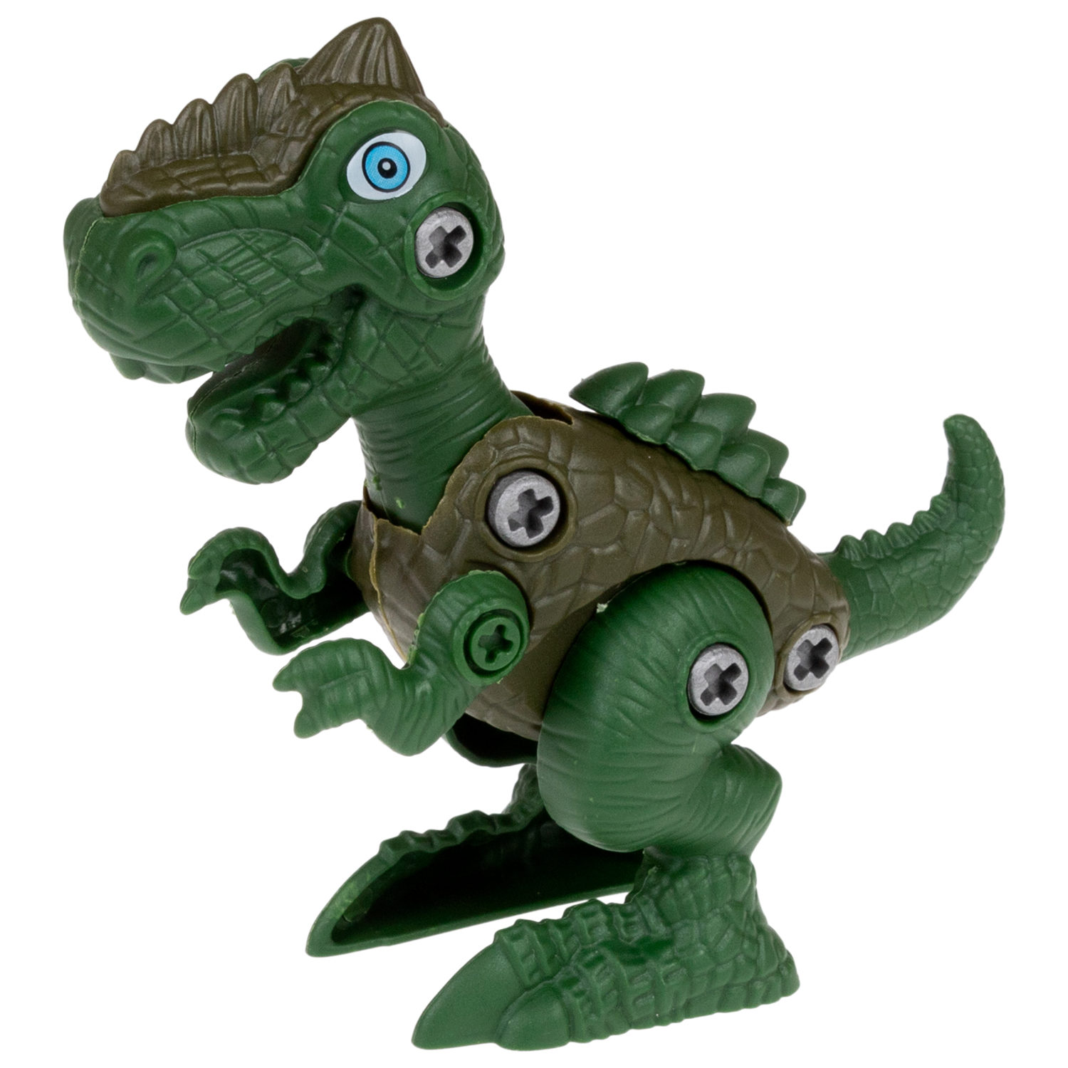 Конструктор 1TOY Динопарк "Клетка с динозавром", с отверткой, винтовой