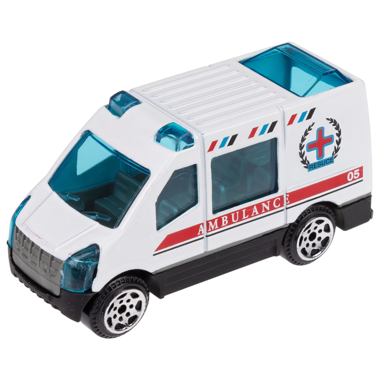 1toy Экстренные службы металлическая машинка 1:64 блистер, в асс. 12 шт.