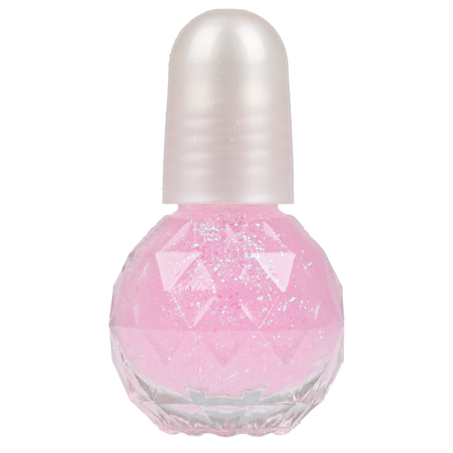 Лак для ногтей Lukky Diamond peel-off Конфетти с колечком, 4,5 мл,с ароматом, фиолетовый