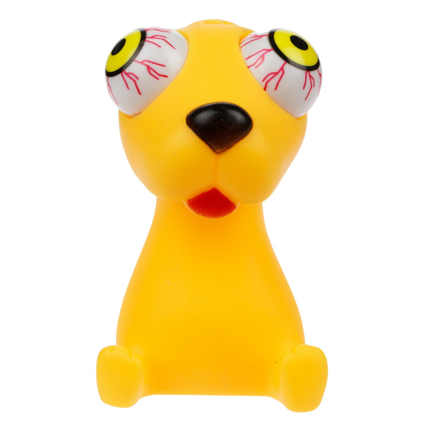 1toy Пучеглаз-антистресс "Животные" 8,4х7,6х9,6см, 6 видов в асс., 12 шт. в д/б