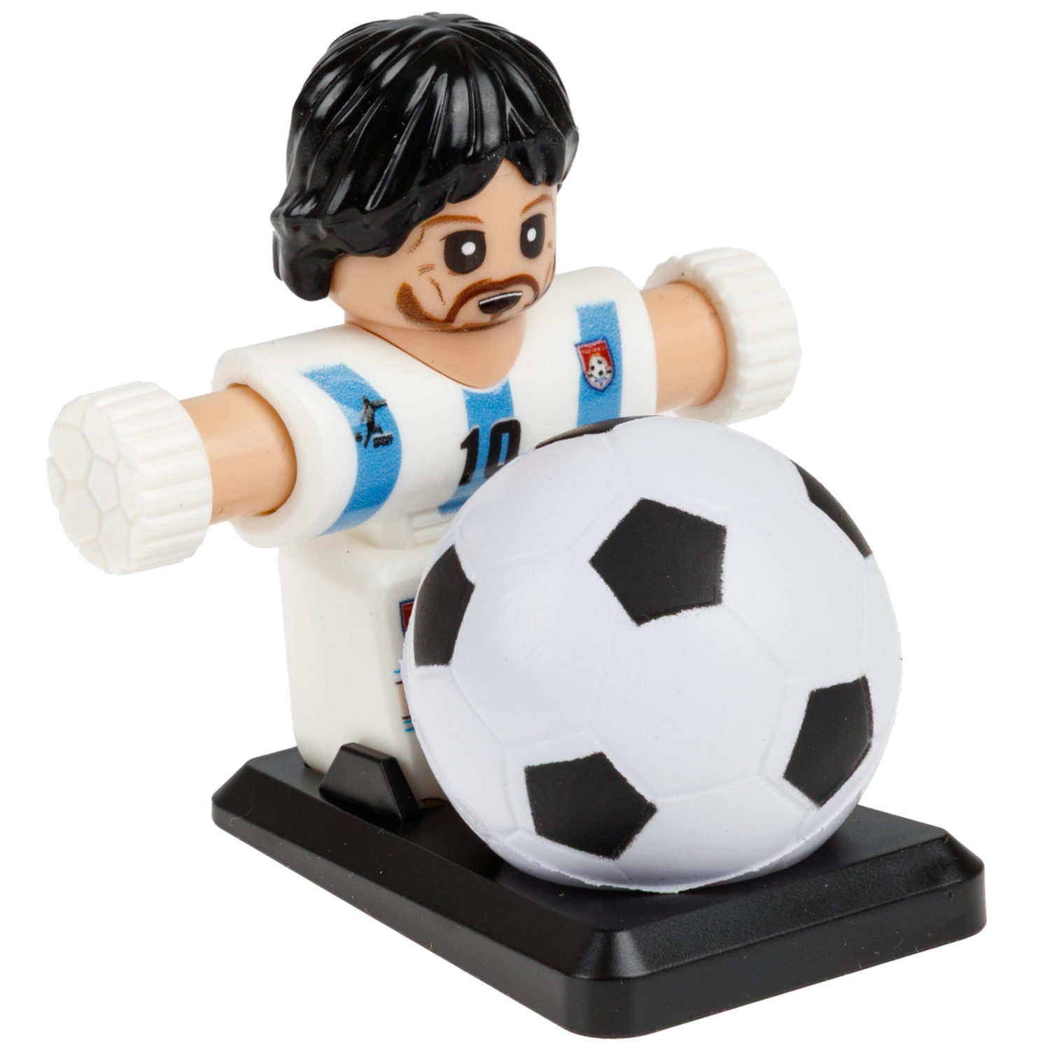 Фиджетбол 1TOY Легенды футбола Аргенитина - Мексика, 2 футболиста