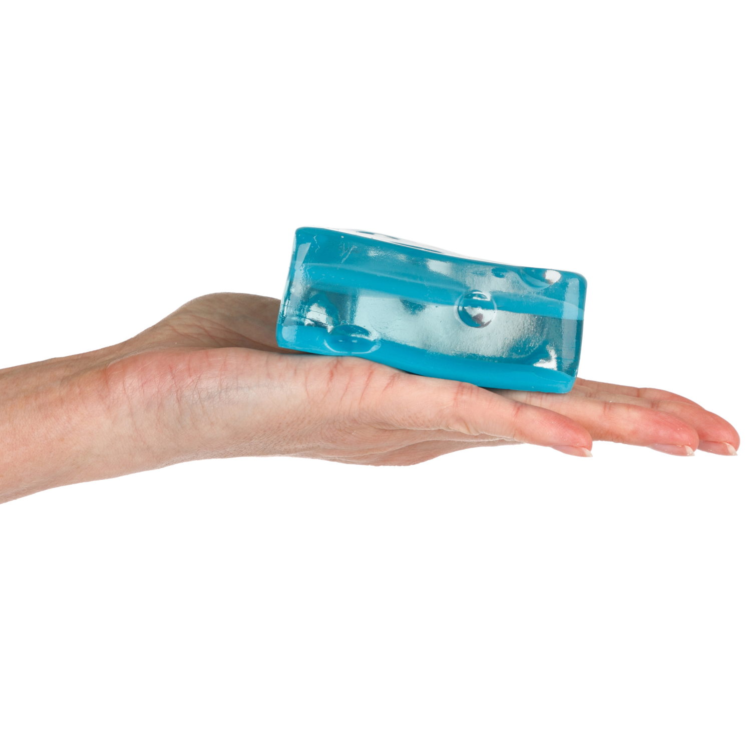 Игрушка-антистресс 1TOY Крутой замес Супергель «Сыр», бирюзовый