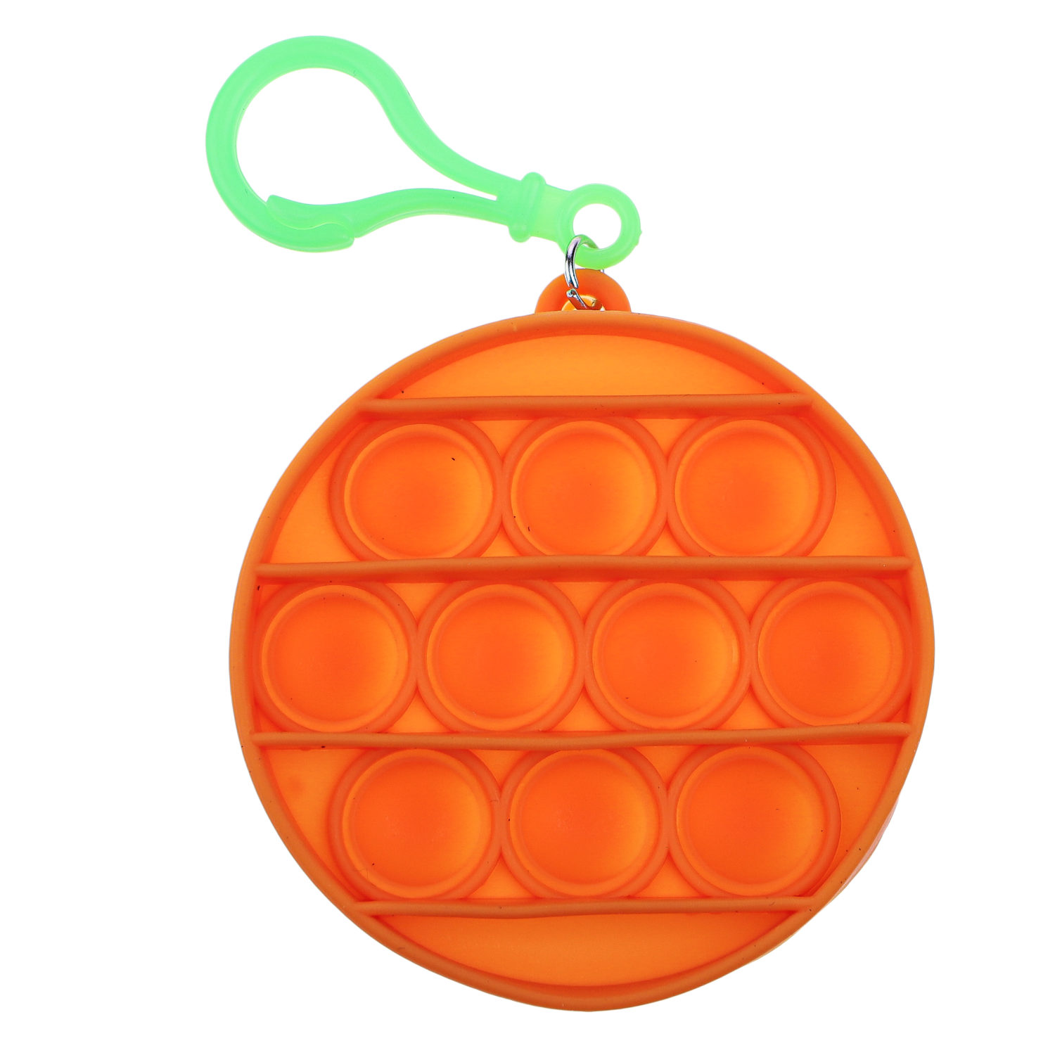 1TOY игрушка-антистресс POP IT брелок геометрические формы, 6 видов в ассортименте