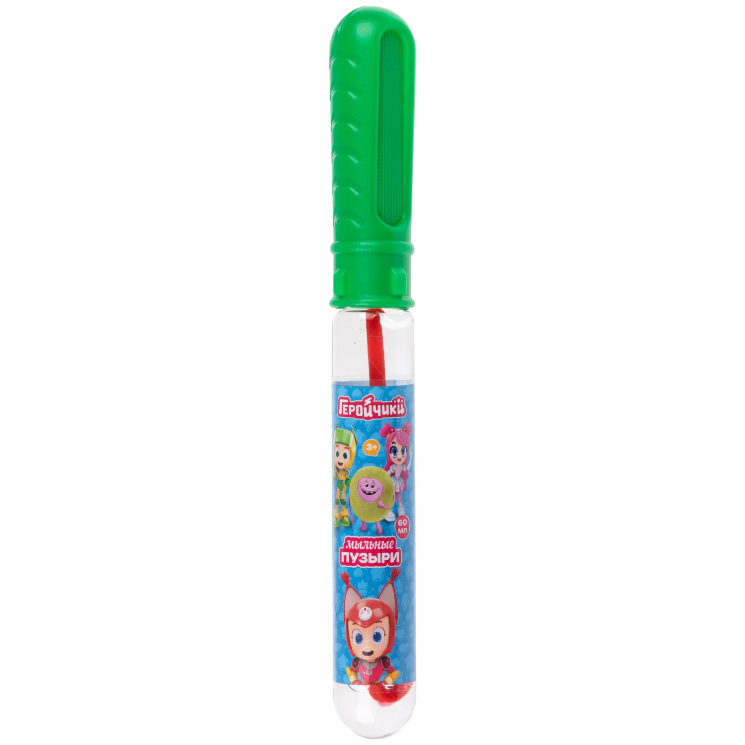 Мыльные пузыри 1TOY Геройчики, 60 мл