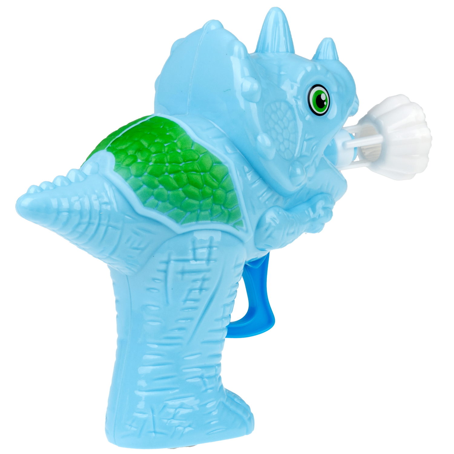 Пистолет для пускания мыльных пузырей 1TOY Мы-шарики! в виде динозавра, 50 мл