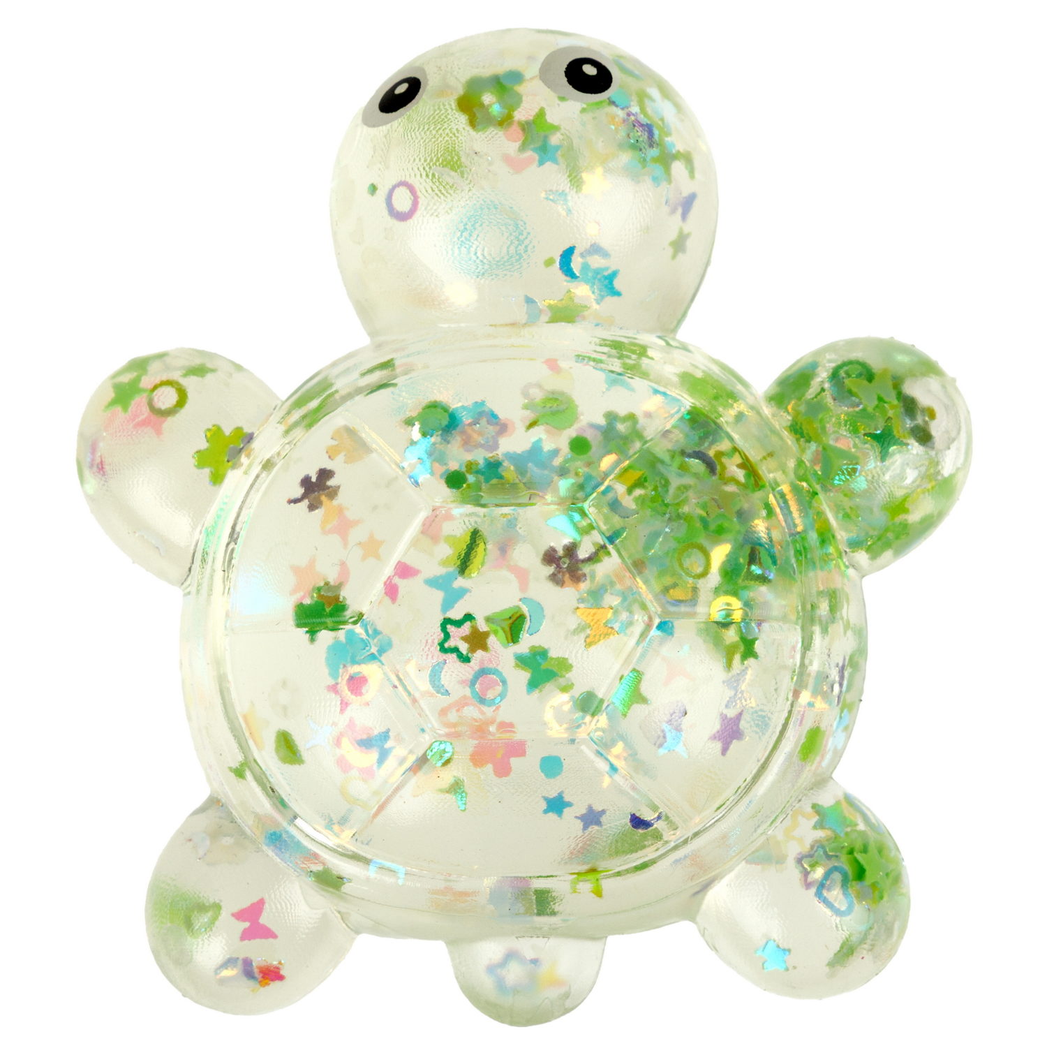 Антистресс-игрушка 1TOY Крутой замес Супергель черепаха, 6,5х8х4 см