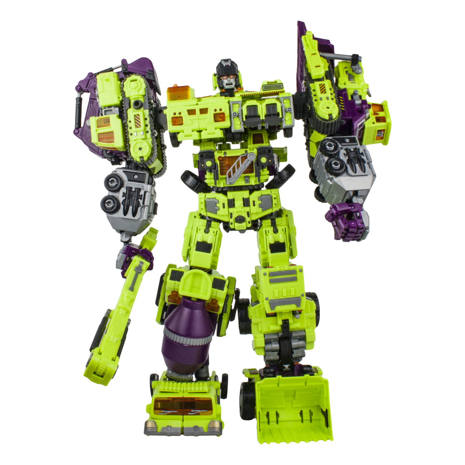Трансформер 1TOY Трансботы "Инженерный батальон XL: Мега Эксдиггер"