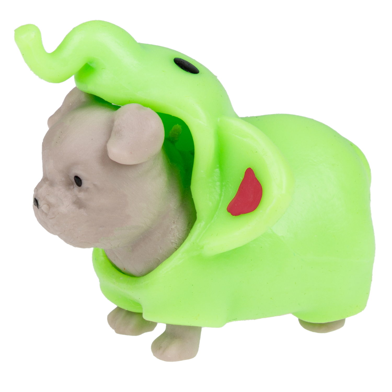 1toy "Прокачка для собачки", тянущиеся собачки в костюмчиках, мини 3,5*3,5*4 см д/б 24 шт