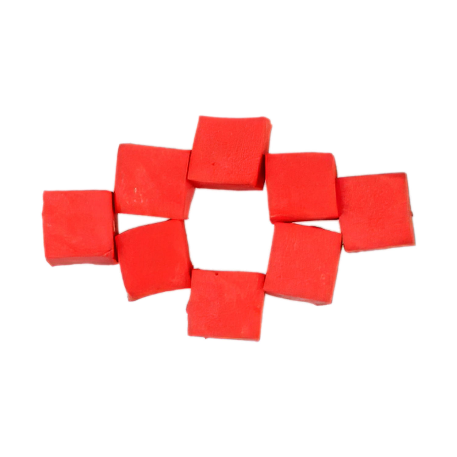 Конструктор-пластилин Gummy Blocks липучка, липкий, мягкий, красный