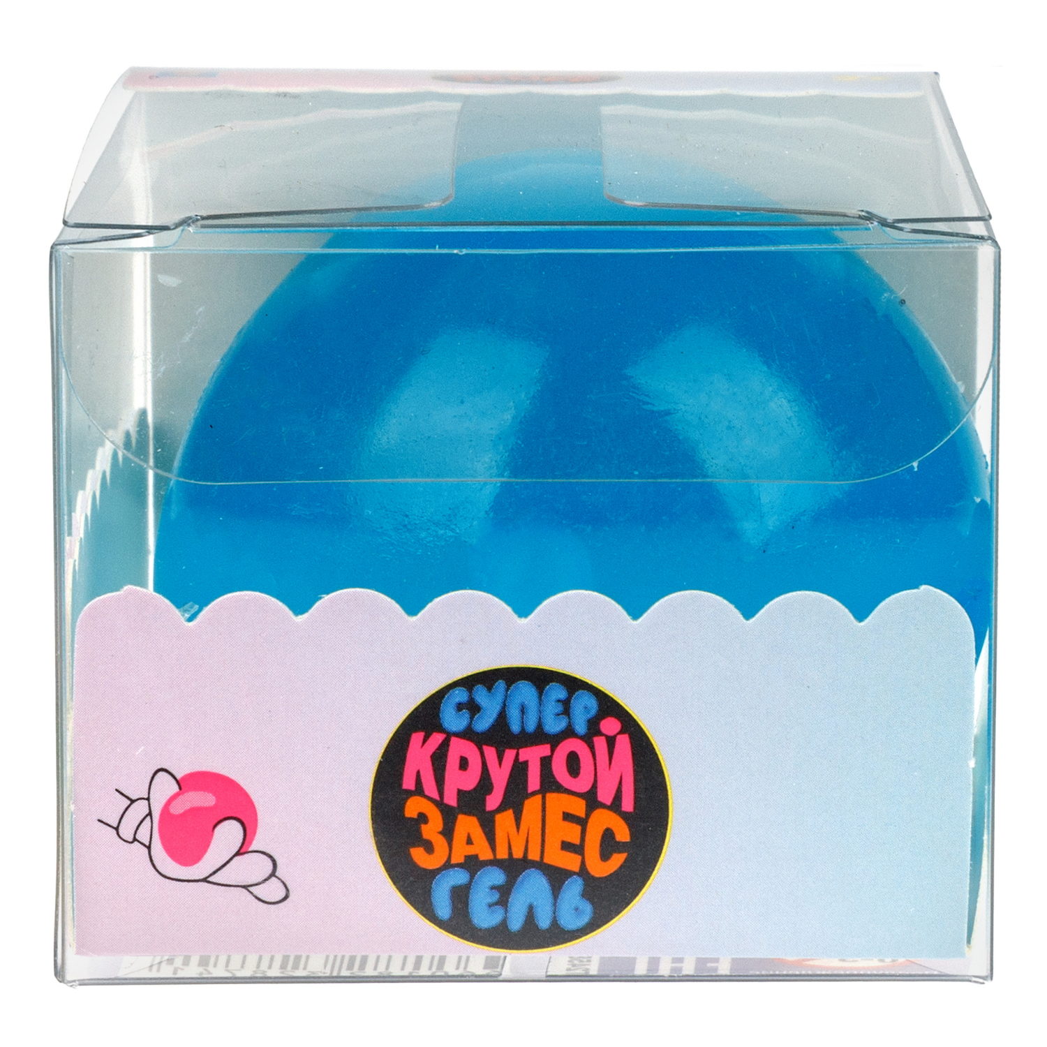 1toy Крутой замес Супергель шар матовый, 6 цветов в ассортименте, 6 см