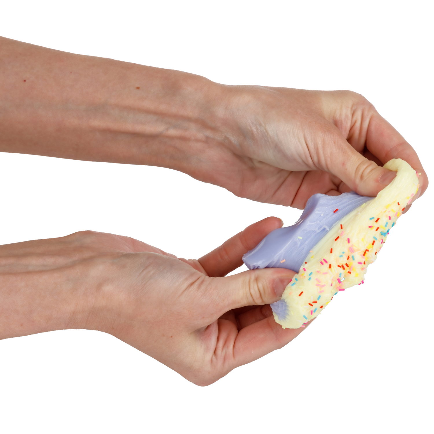 Игрушка-антистресс 1TOY Крутой замес «Няшка-вкусняшка», «Кекс с посыпкой», с колокольчиком, в ассортименте