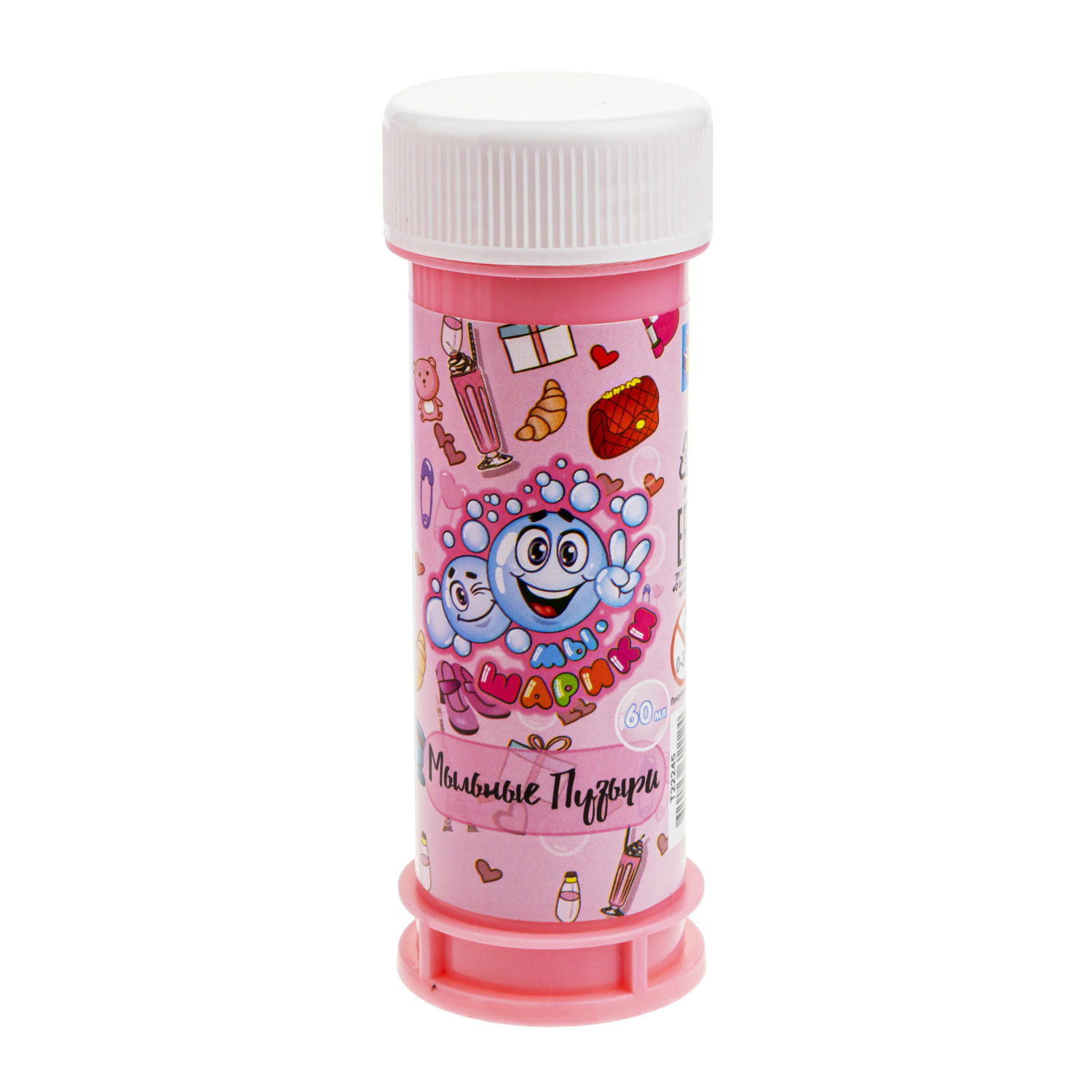 Мыльные пузыри 1TOY Мы-шарики! Девочки, 60 мл