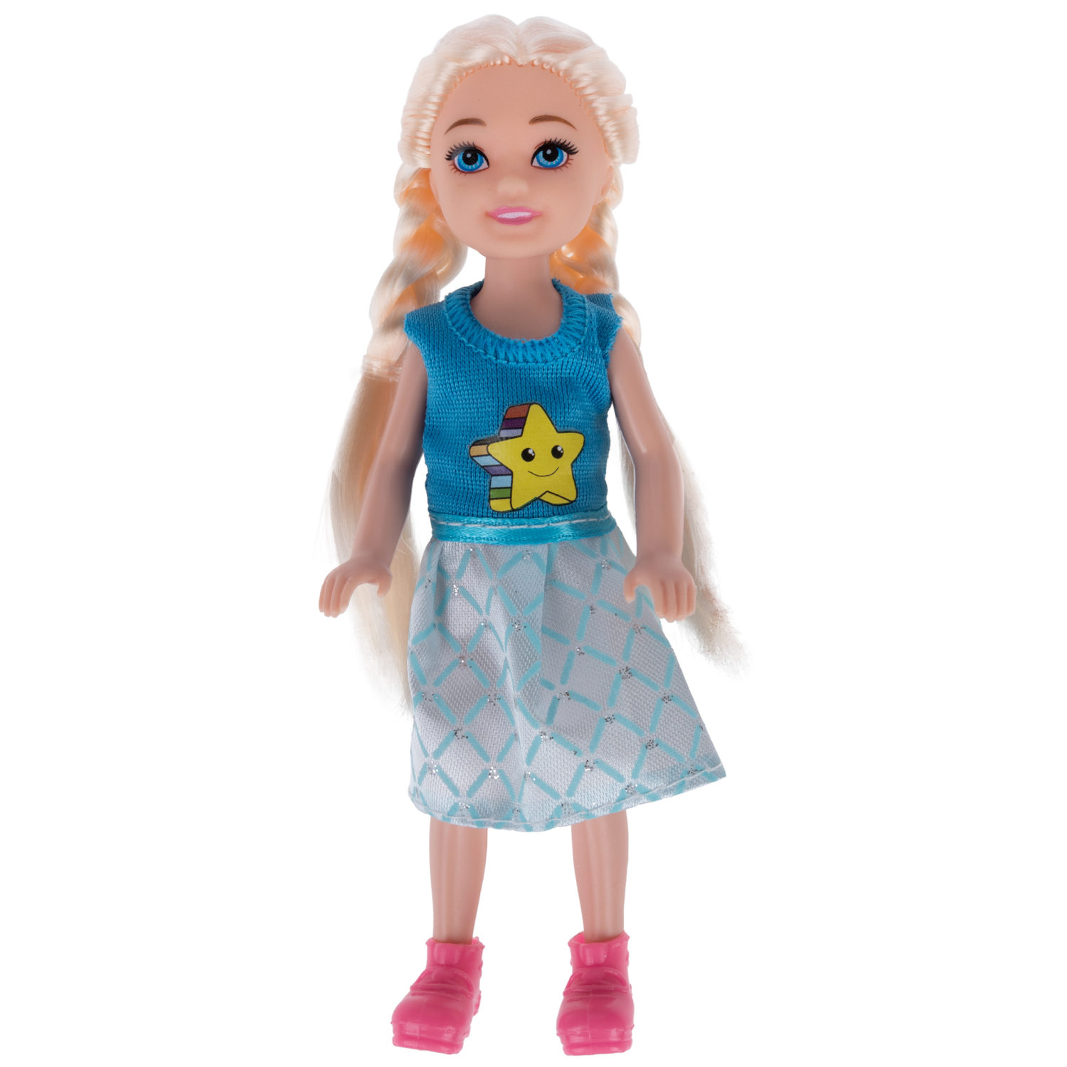 Кукла Alisa Little Love 15,2 см, блондинка, с воздушными шариками