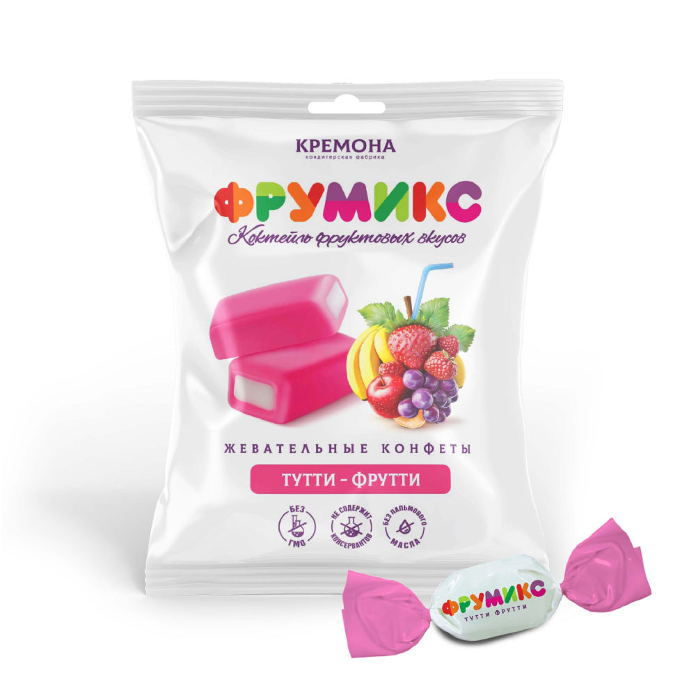 ФРУМИКС Жевательные конфеты тутти фрутти, 45г х 16