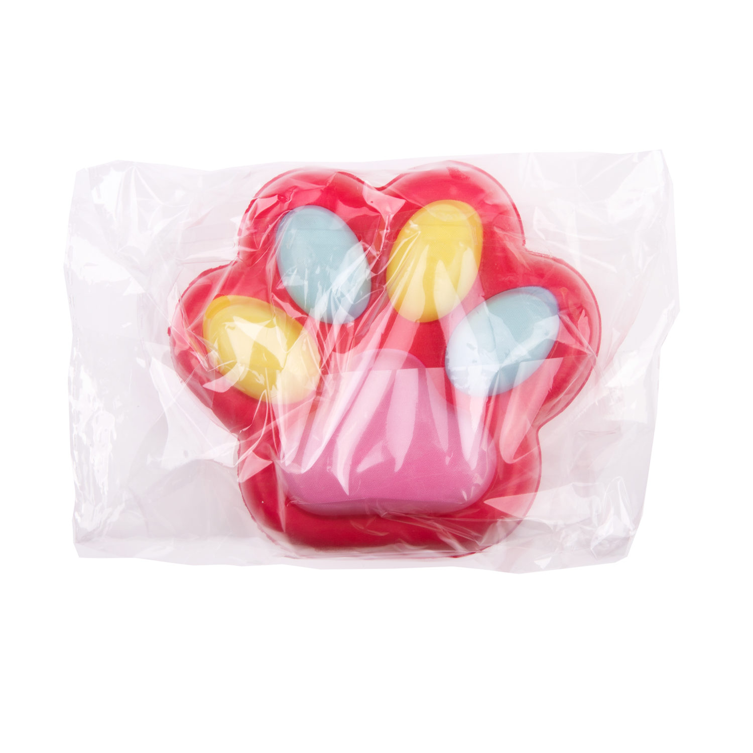 1toy Жмяка лапка-антистресс 6 шт. в ассорт. 8*8*3 см