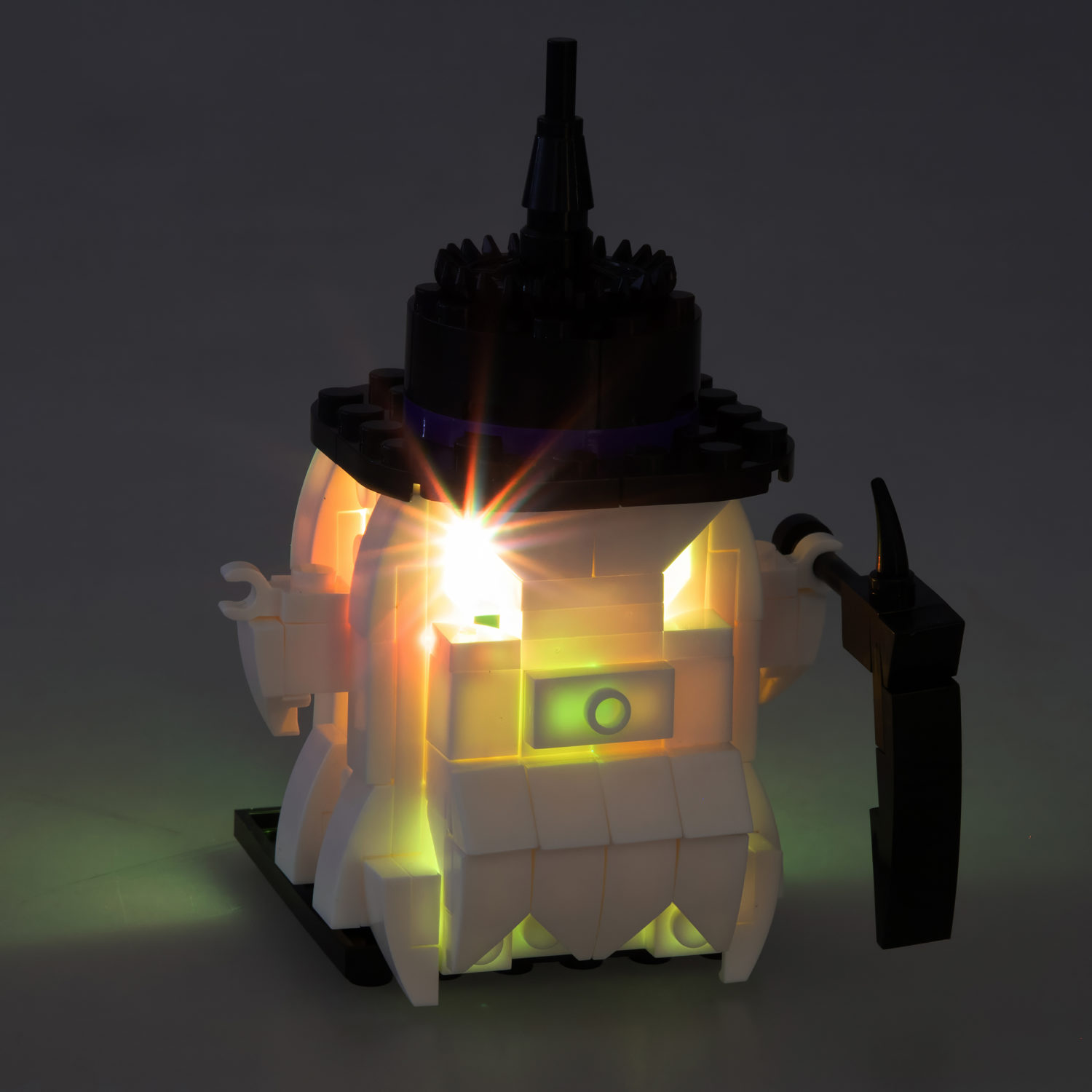 Светящийся 3d конструктор Blockformers Хэллоуин 1TOY игрушка для мальчиков, девочек, хэллоуин декор