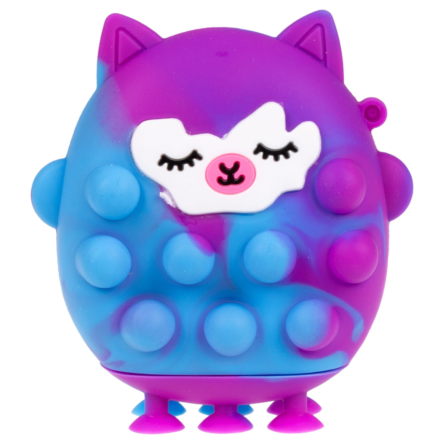 1toy Жмяка Hit Pop It "Лама" 8х7х2 см на присосках, 4 вида в ассортименте