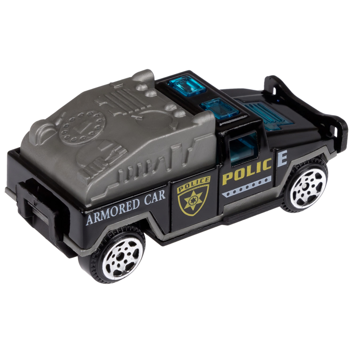 1toy Экстренные службы металлическая машинка 1:64 блистер, в асс. 12 шт.