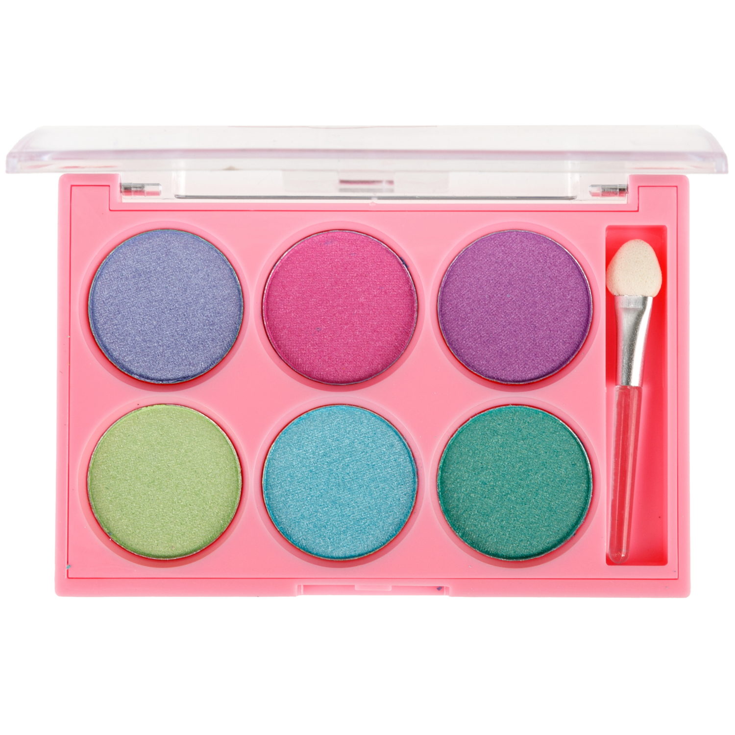 Тени для век детские пудровые Lukky Angel «Неон», 6 цветов, 7,8 г