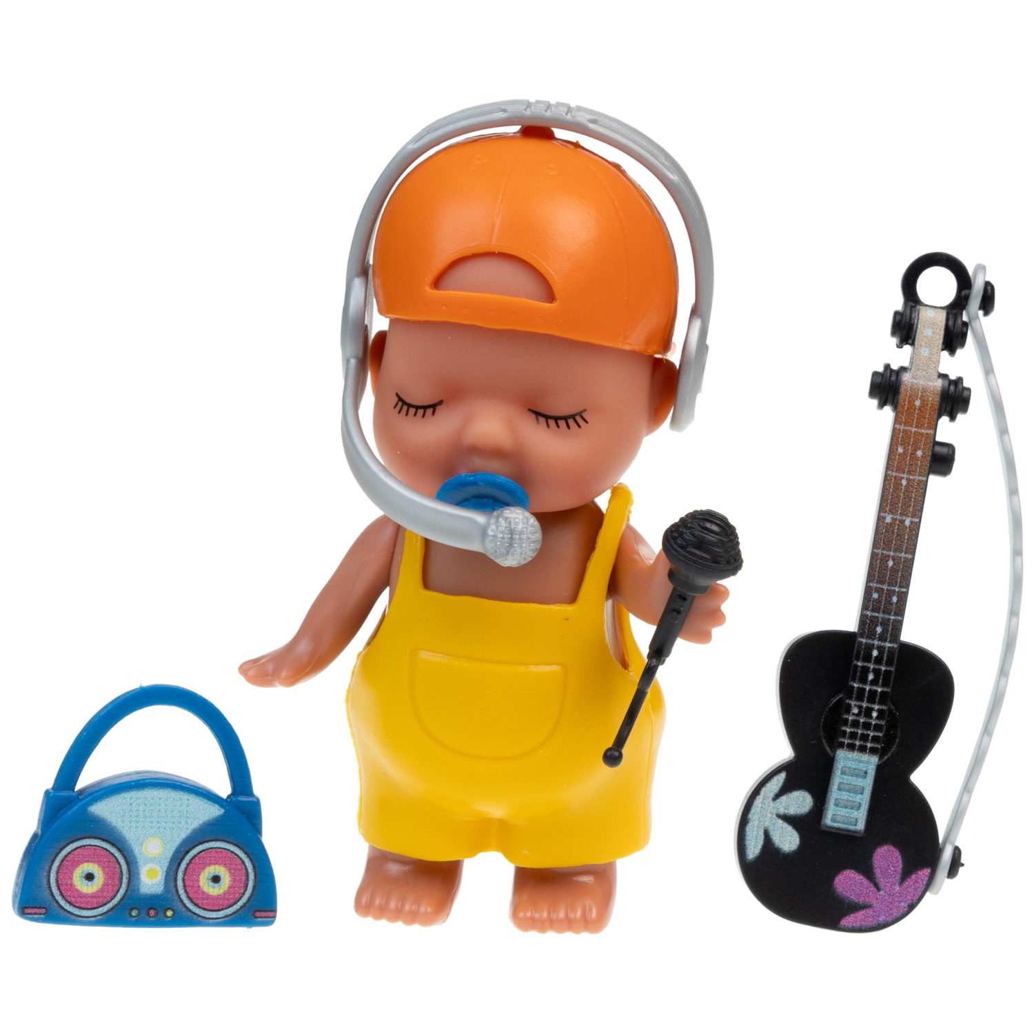 1TOY LUCKY BOX Baby rock пупс с аксессуарами, в асс. 6 видов, в кор., 12 шт в дб.