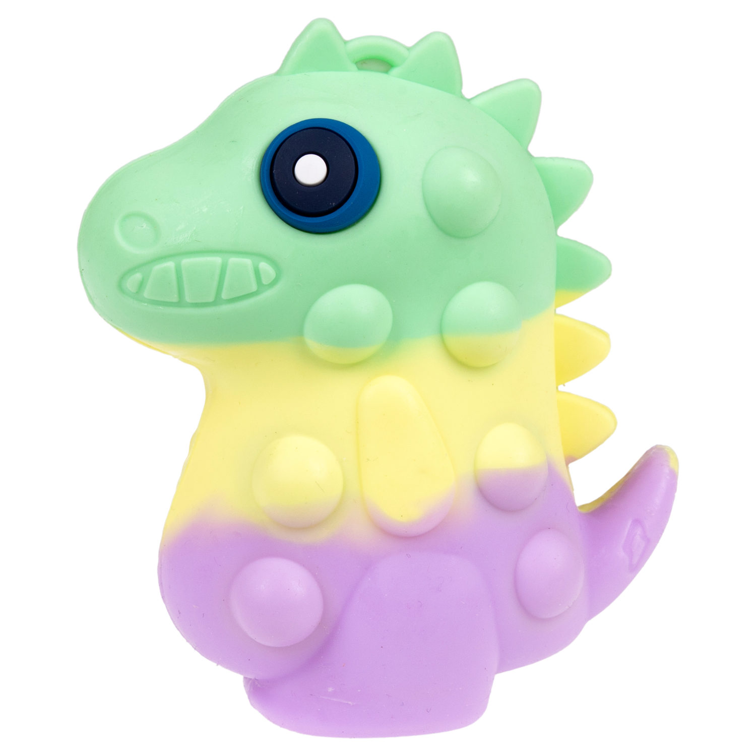 1toy Жмяка Hit Pop It "Динозавр" 9,5х9х4,2 см, 4 вида в ассортименте