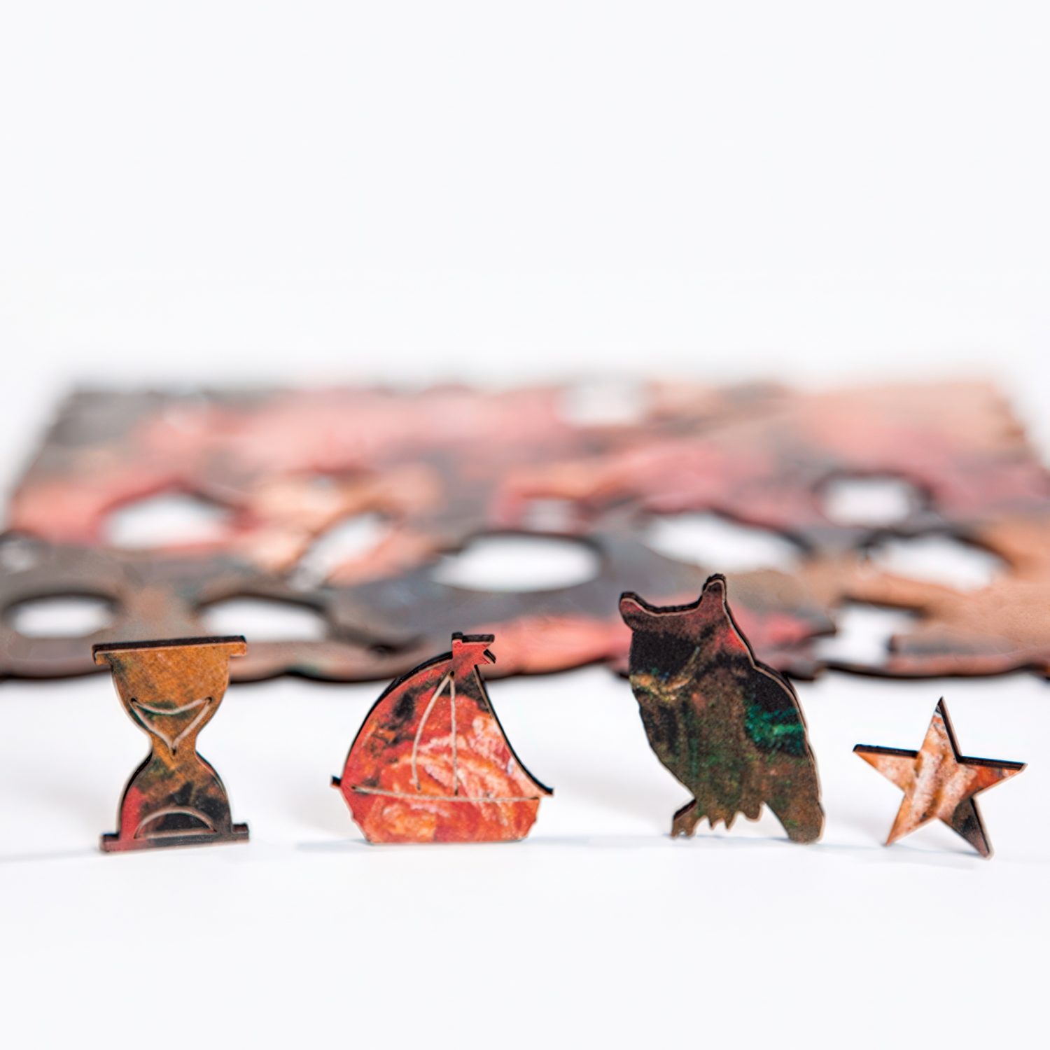 Деревянные пазлы Collection Art Пьер Огюст Ренуар, Букет роз, 75 деталей, 27х27 см