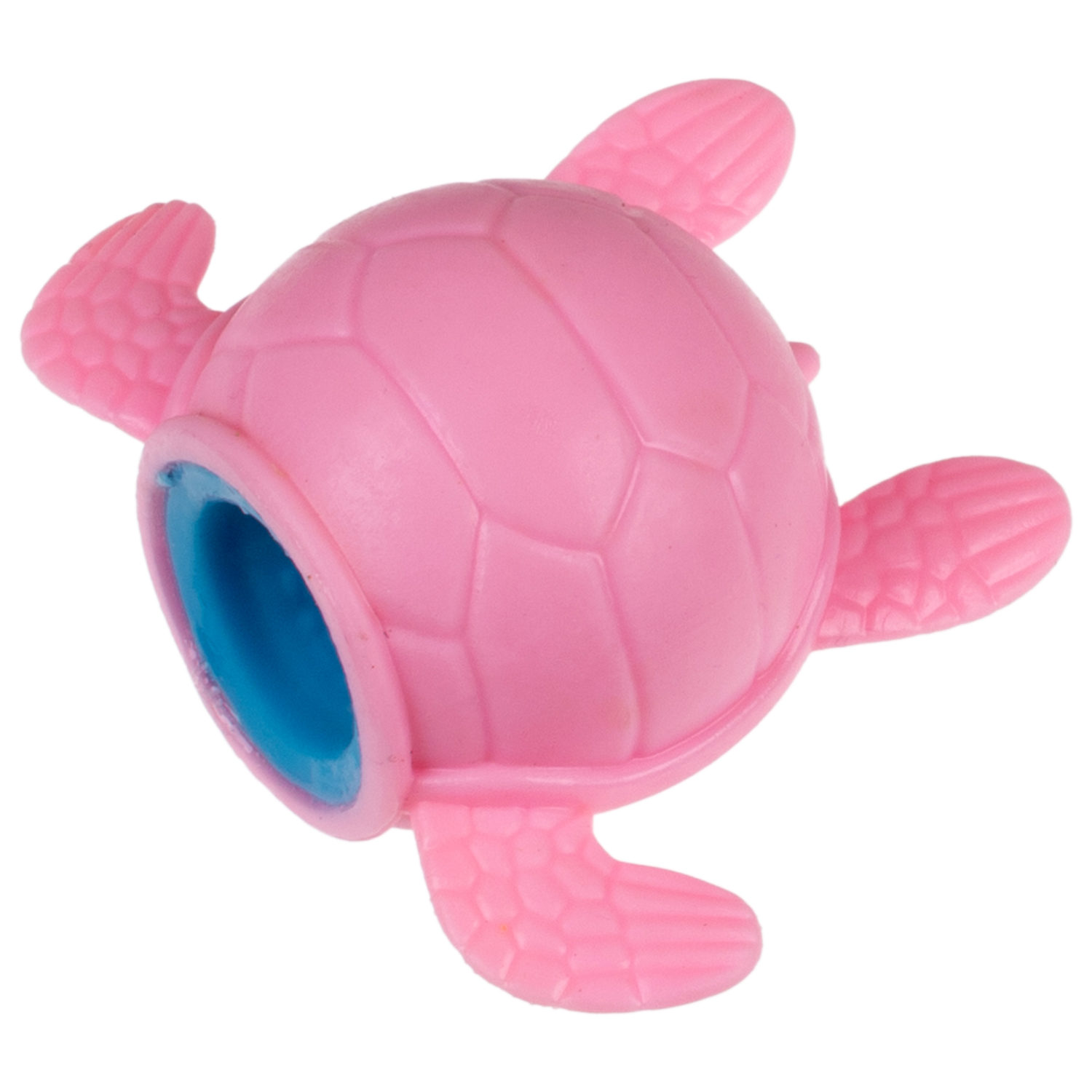 1TOY Жмяка "Выскочка. Черепаха" 9х6,5х6,5 см, розовая